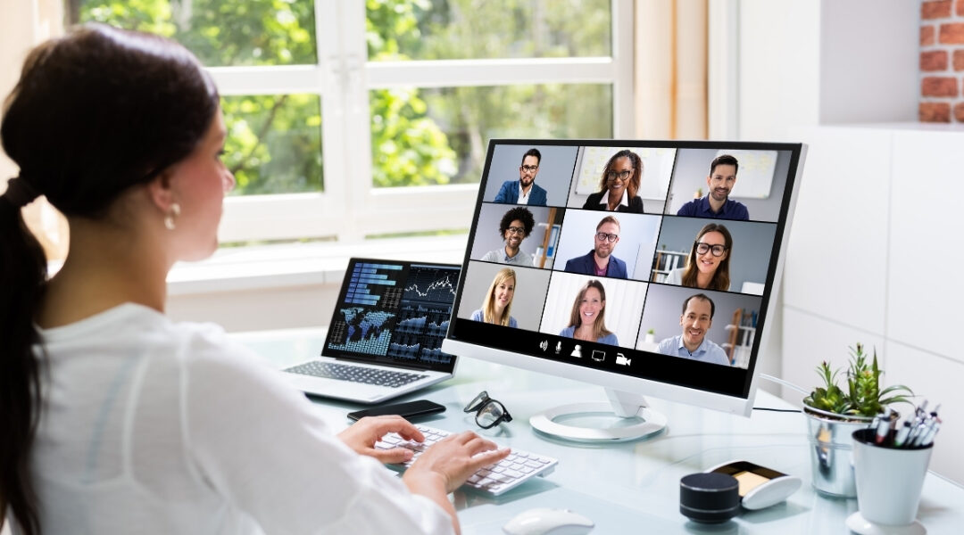 A mediation attorney leading a Zoom mediation